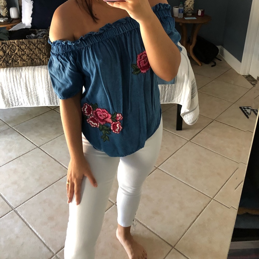 Off the shoulder top